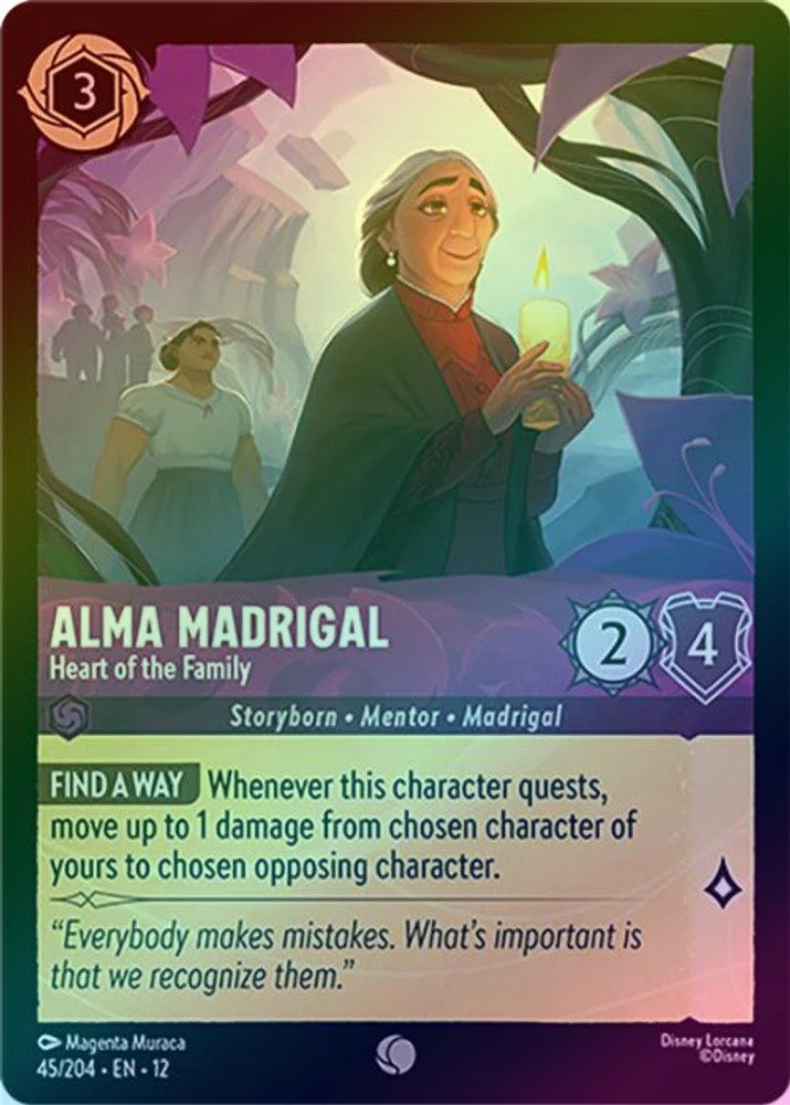 Alma Madrigal (Heart of the Family) - 45/204 - Common (Foil)