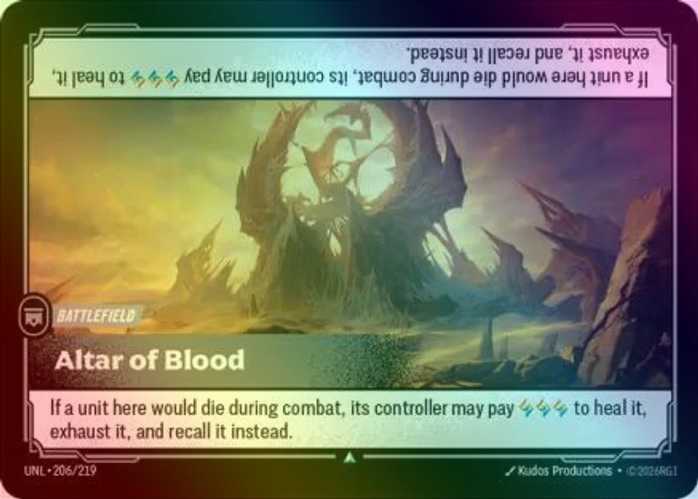 Altar of Blood - 206/219 - Uncommon (Foil)