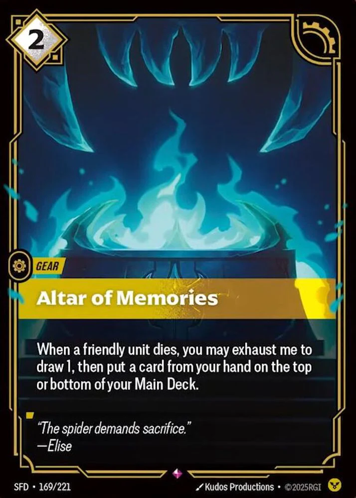 Altar of Memories - 169/221 - Rare