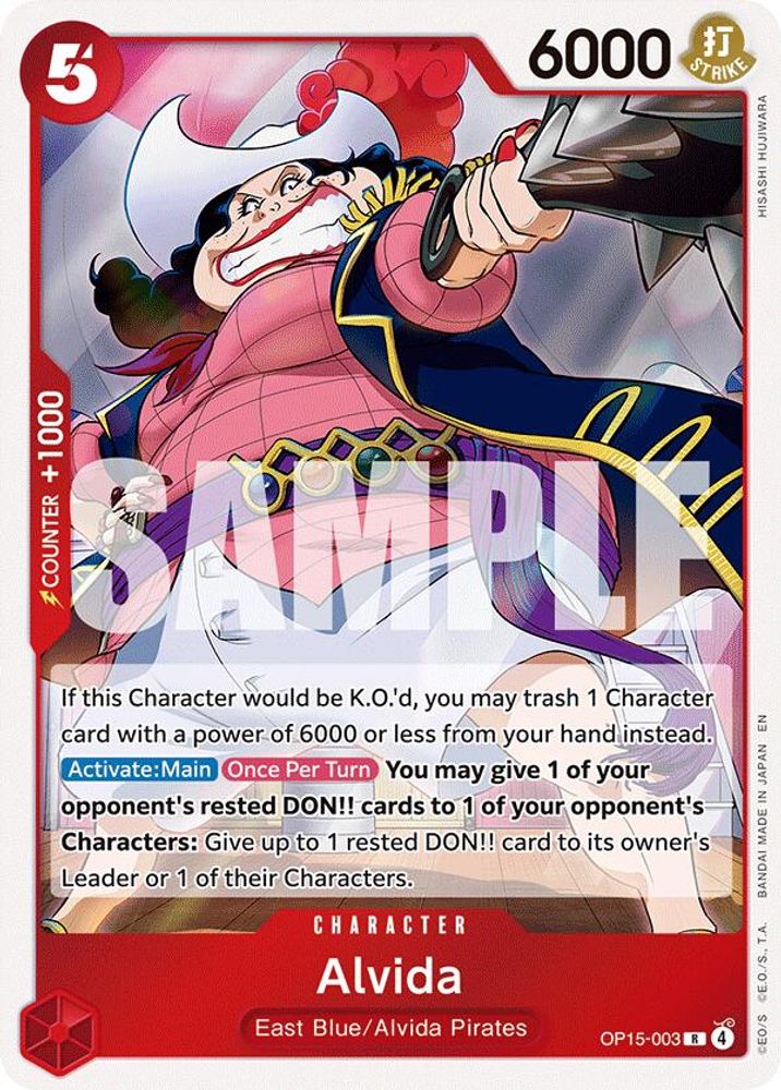 Alvida - OP15-003 - Rare