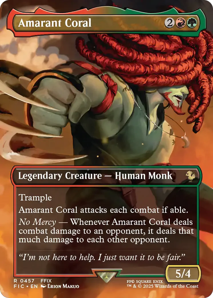 Amarant Coral - Borderless (FIC)