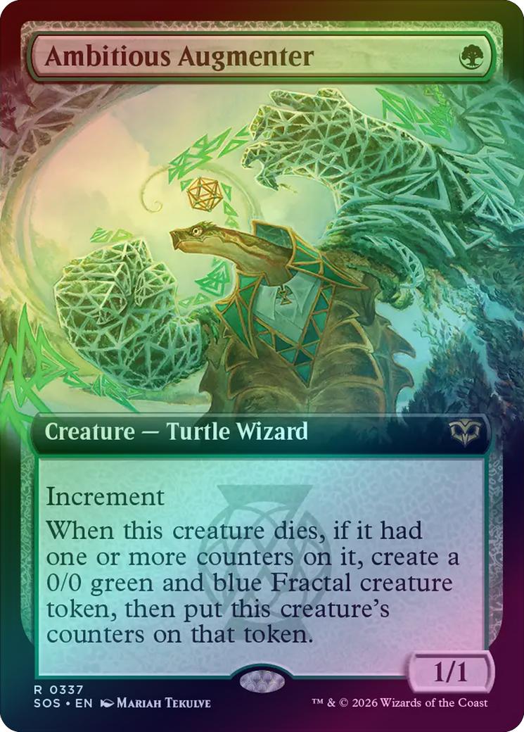 Ambitious Augmenter - Extended Art (Foil) (SOS)