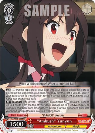 "Ambush" Yunyun - KS/W75-E038 - Rare