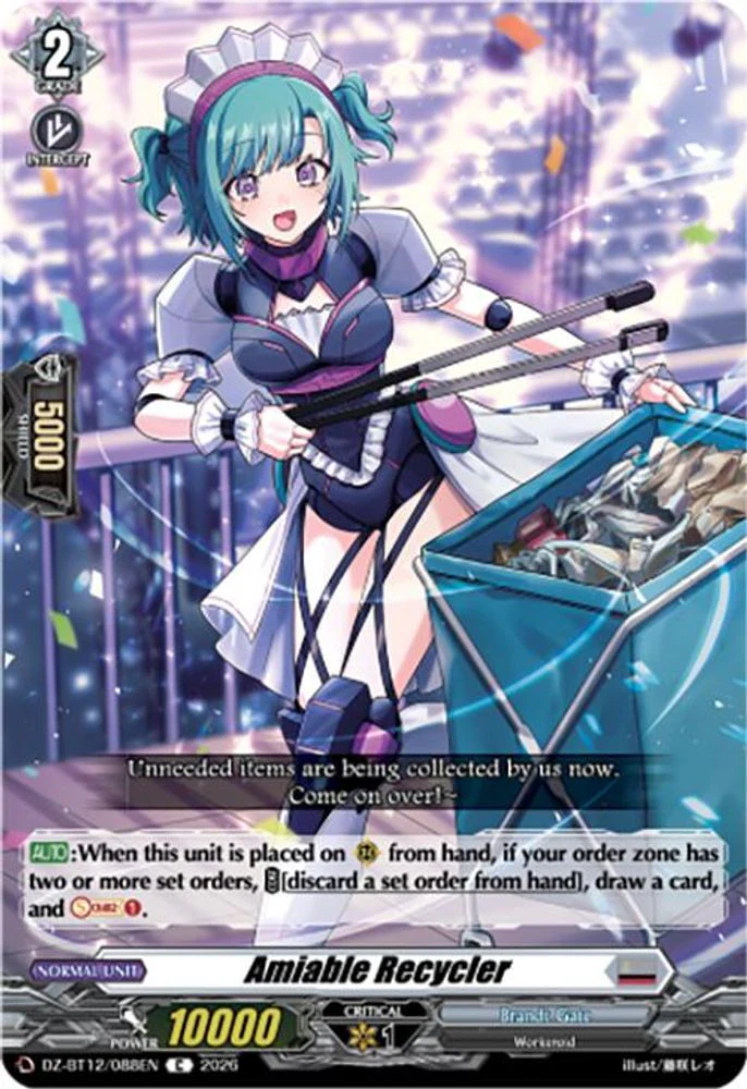 Amiable Recycler - DZ-BT12/088EN - Common