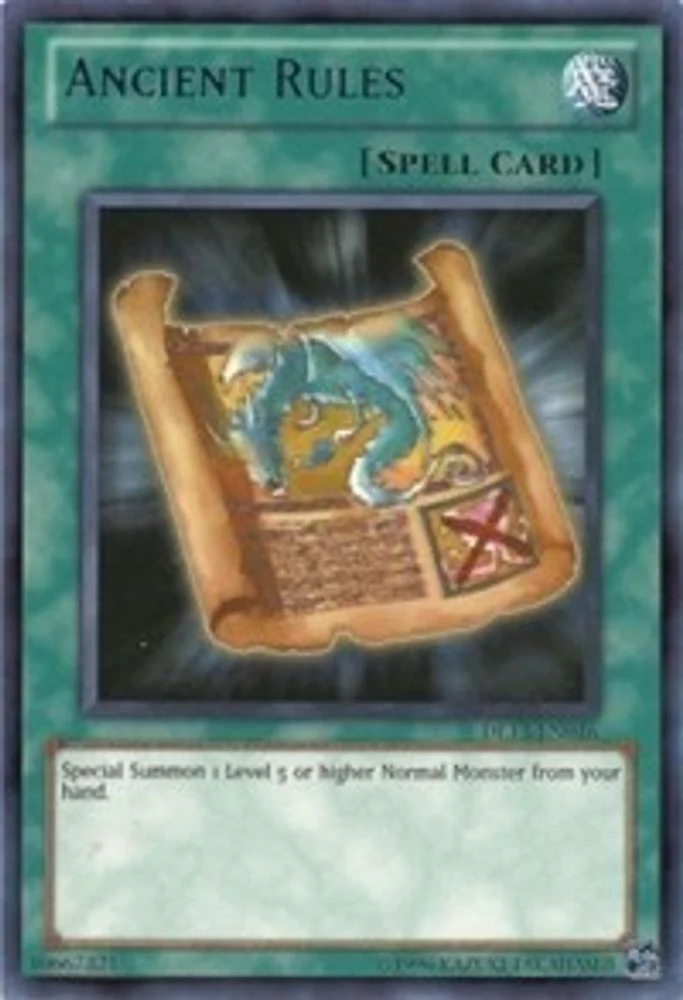 Ancient Rules (Red) - DL13-EN016 - Rare
