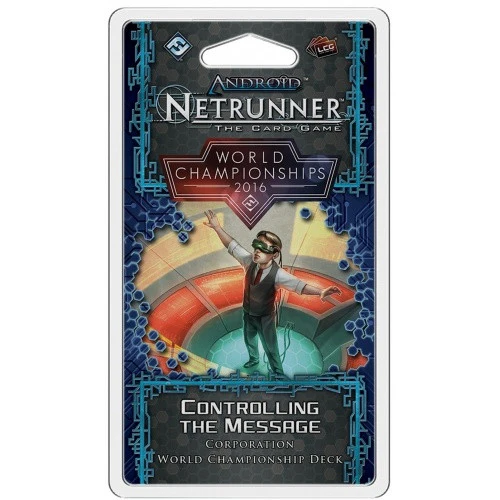 Android Netrunner LCG: Controlling the Message Corporation World Championship Deck 2016