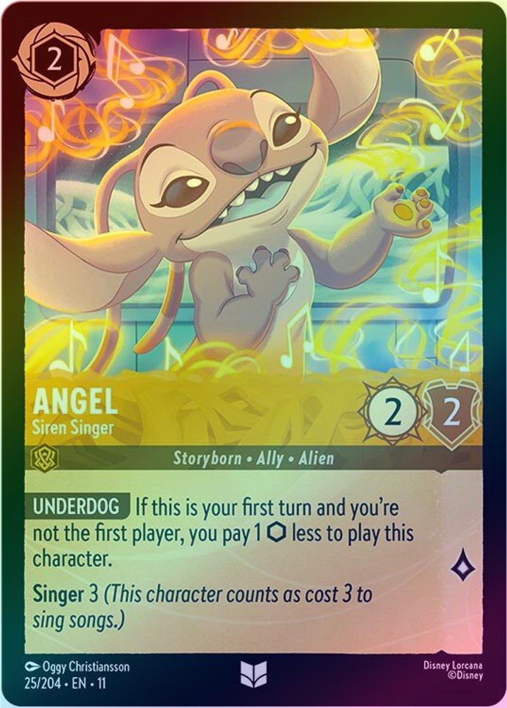Angel (Siren Singer) - 25/204 - Uncommon (Foil)