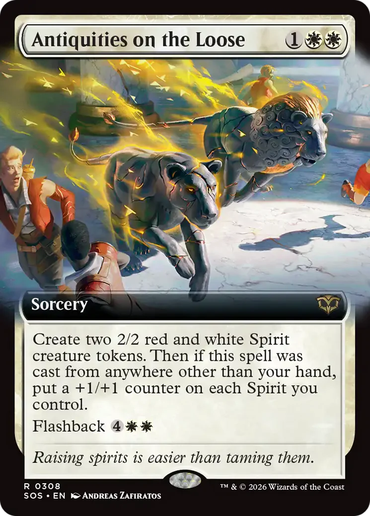 Antiquities on the Loose - Extended Art (SOS)