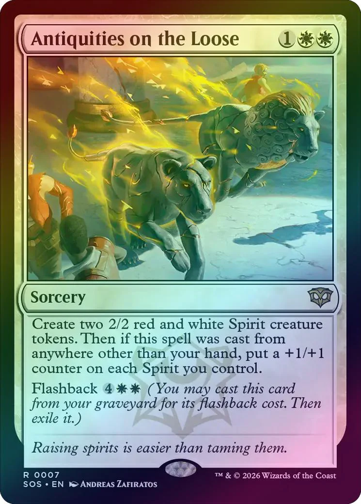 Antiquities on the Loose (Foil) (SOS)
