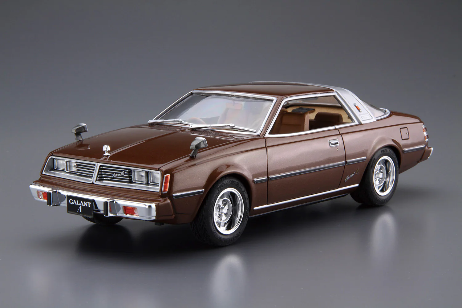 Aoshima - 1978 Mitsubishi A133A Galant Λ 1/24 [MC78] - Image 2