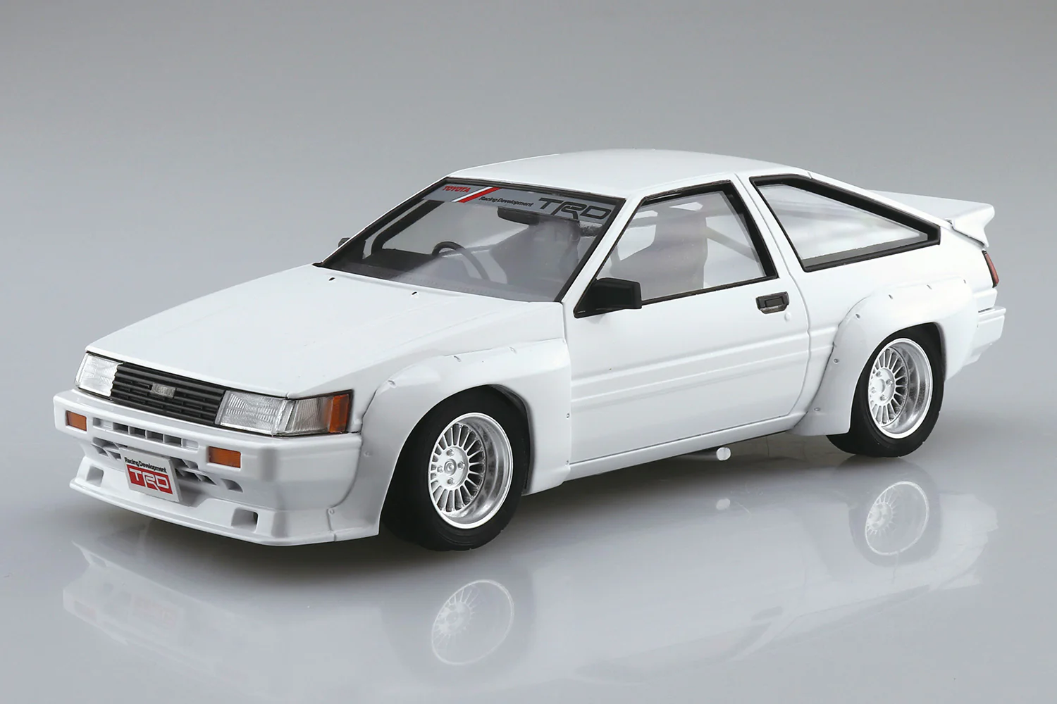Aoshima - 1983 Toyota AE86 Corolla Levin TRD Ver. 1/24 [TC62] - Image 2