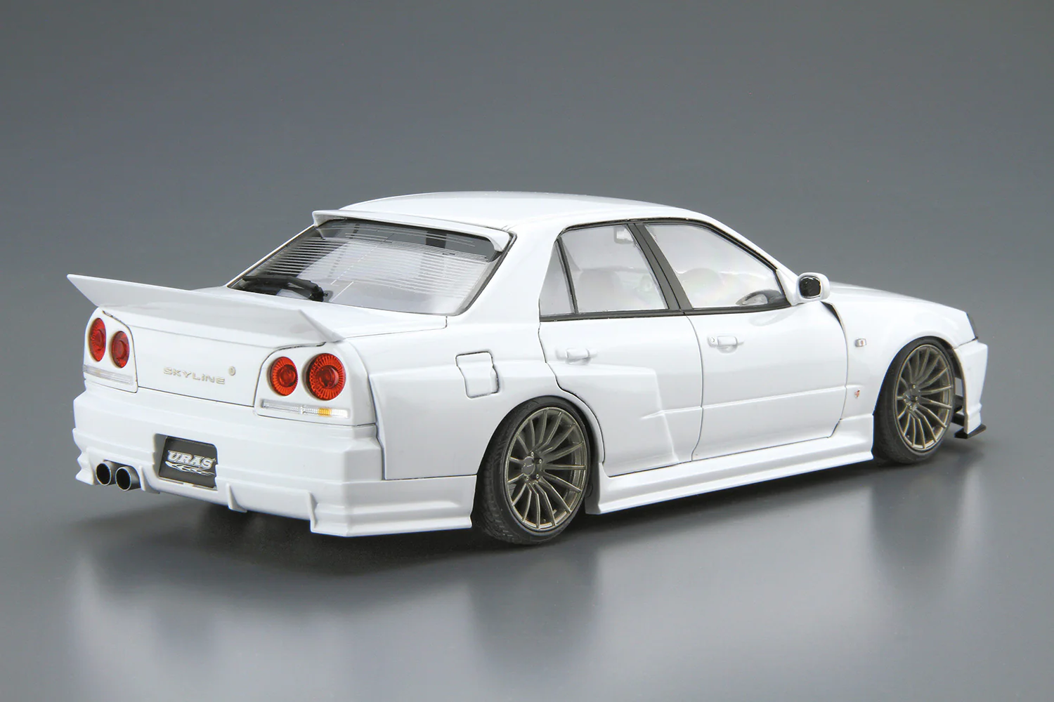 Aoshima - 2001 Nissan Skyline URAS Type-R ER34 1/24 [TC04] - Image 3