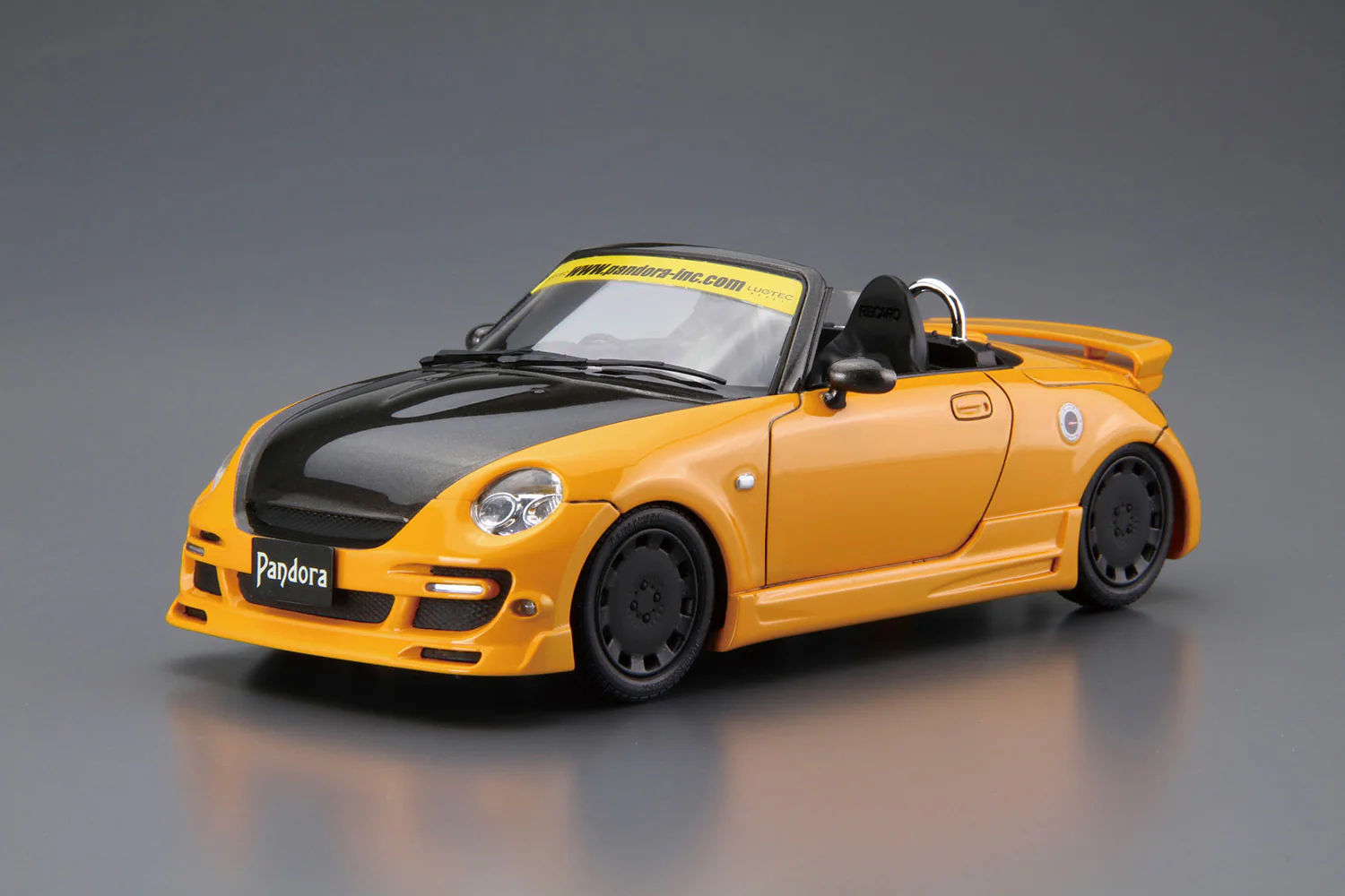 Aoshima - 2002 Daihatsu Type887 Evo II L880K Copen Pandora Ver. 1/24 [TC51] - Image 2