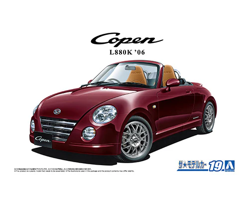 Aoshima - 2006 Daihatsu L880K Copen Ultimate Edition 1/24 [MC19]
