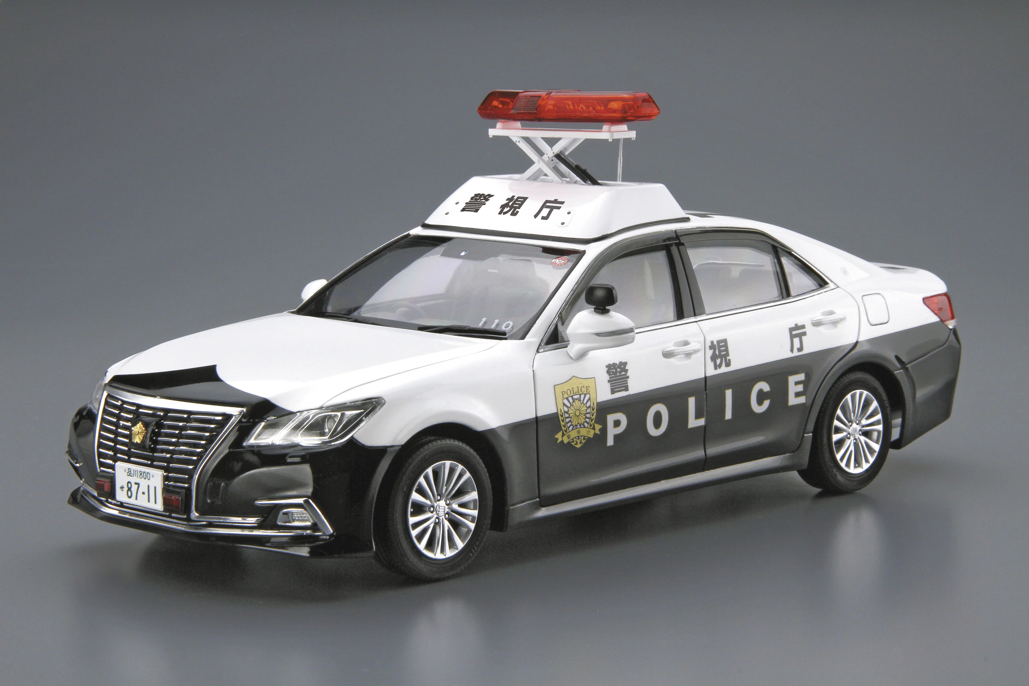 Aoshima - 2016 Toyota GRS210-AETRH Crown Patrol Car 1/24 [MC129] - Image 3