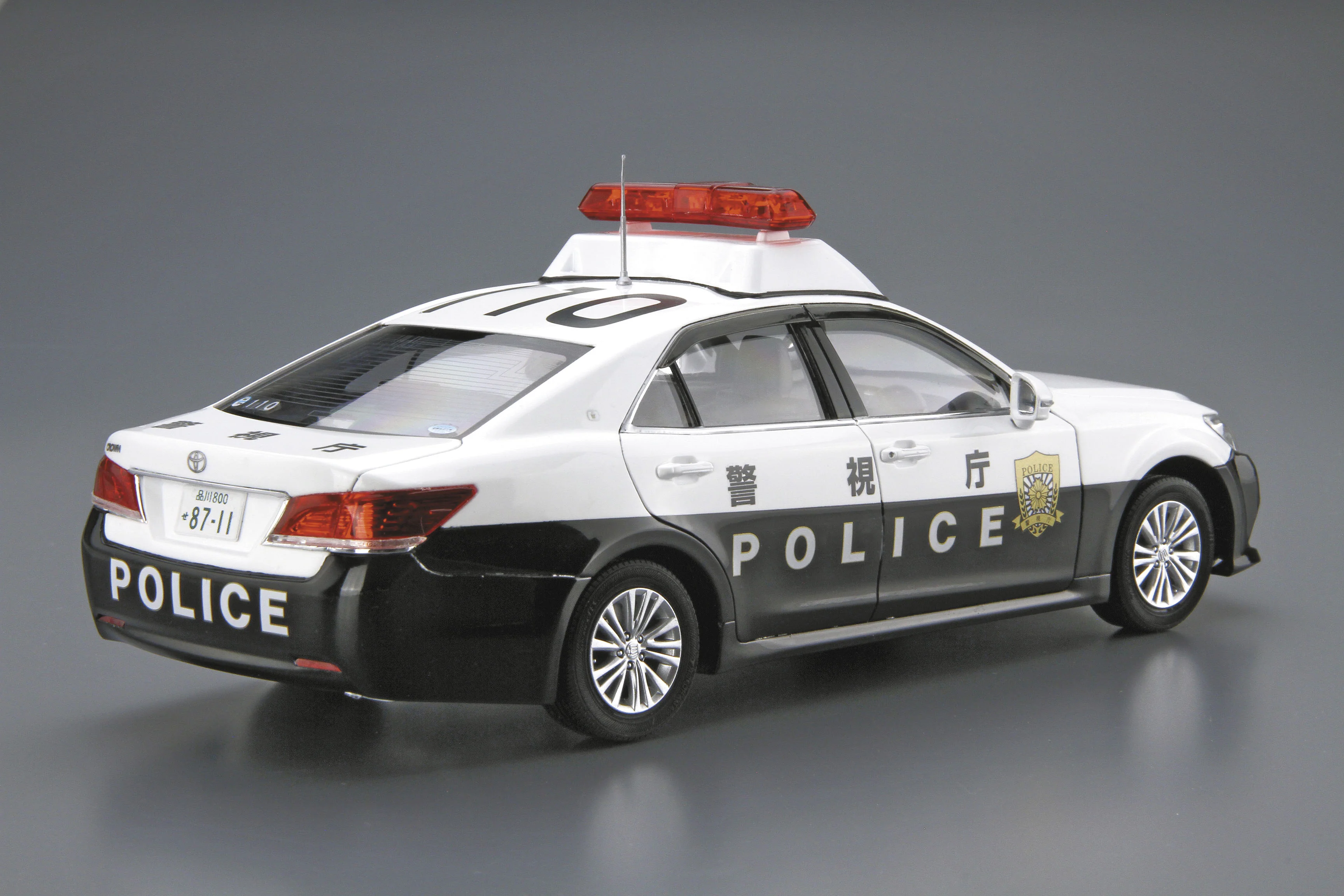 Aoshima - 2016 Toyota GRS210-AETRH Crown Patrol Car 1/24 [MC129] - Image 4