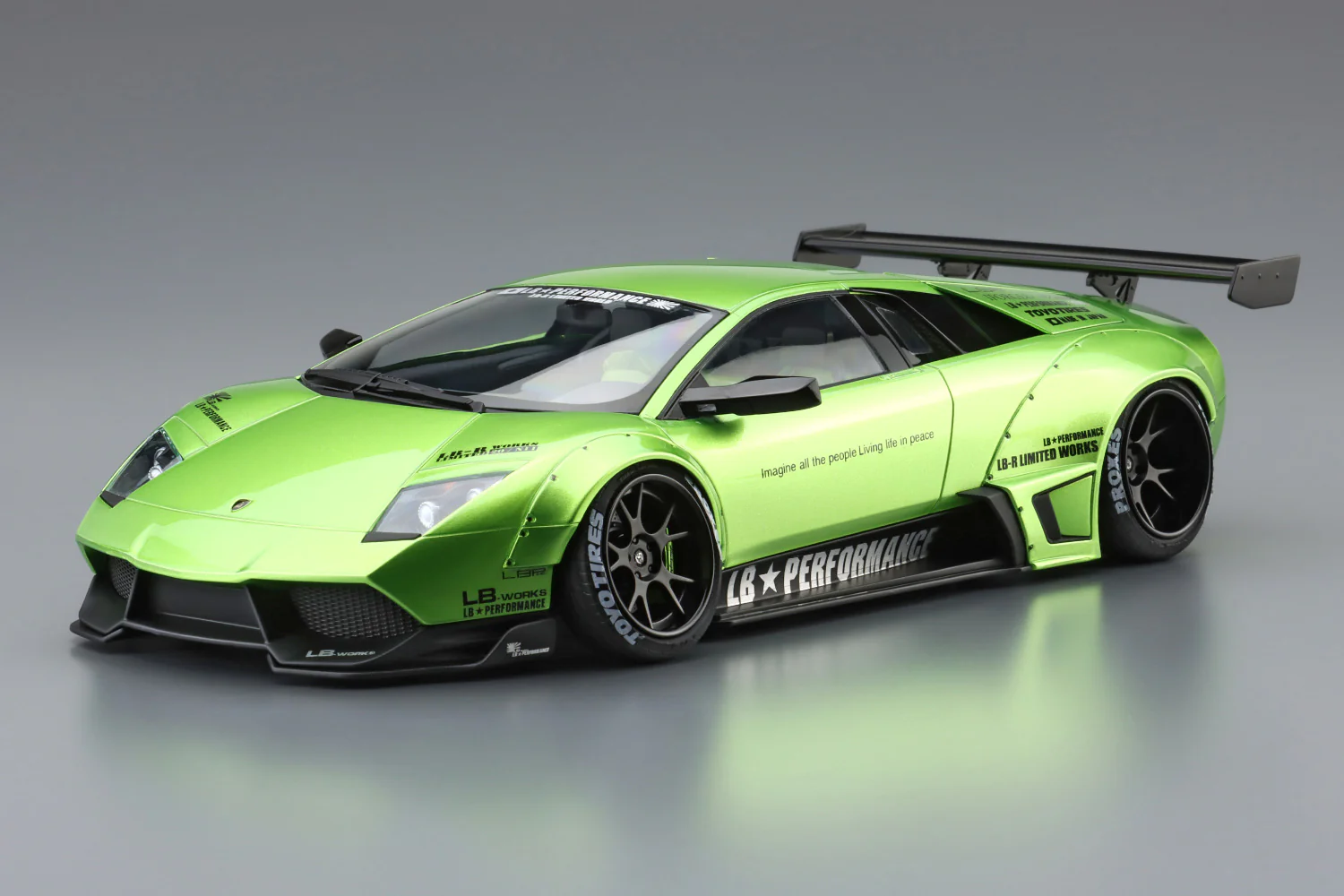 Aoshima - LB-Works: Lamborghini Murcielago Ver.2 1/24 [LB22] - Image 2