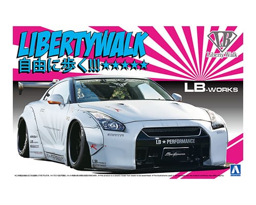 Aoshima - LB-Works: R35 GT-R Ver.2 1/24 [LB10]