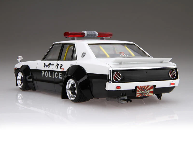 Aoshima - LB-Works: Skyline Kenmary 4dr. Patrol Car 1/24 [LB07] - Image 3
