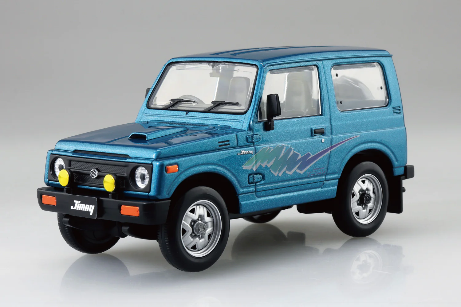 Aoshima - Snap-Kit - Suzuki JA11 Jimny (Triton Blue Metallic) 1/32 [068342] - Image 2