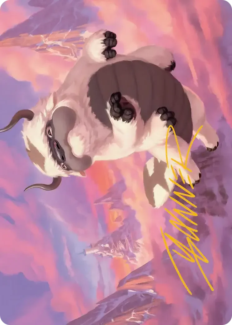 Appa, Aang's Companion - Art Series (Gold-Stamped Signature) (ATLA)