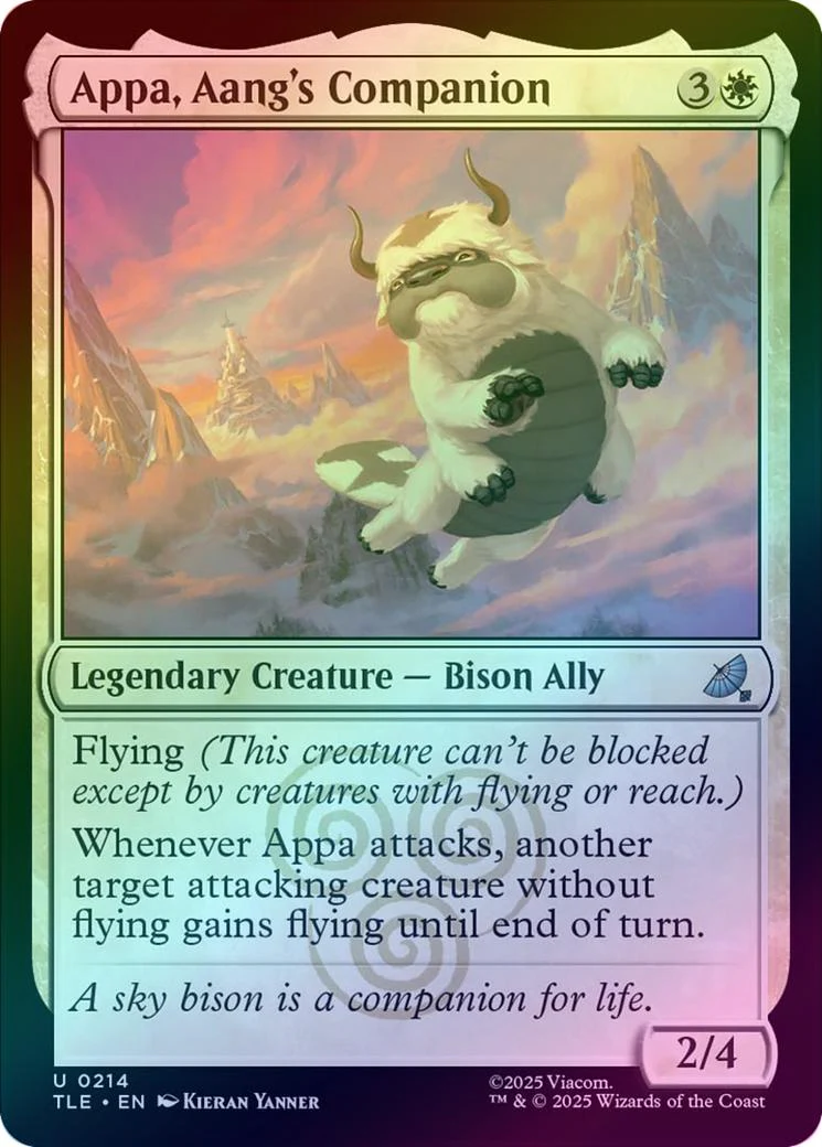 Appa, Aang's Companion (Foil) (TLE)