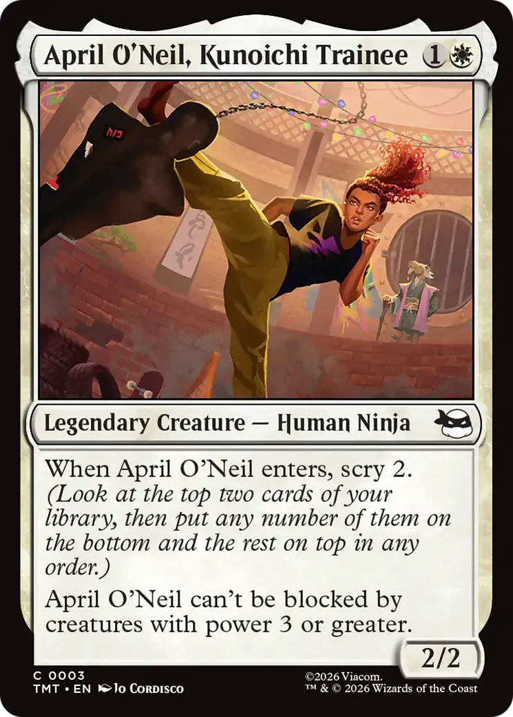 April O'Neil, Kunoichi Trainee (TMT)