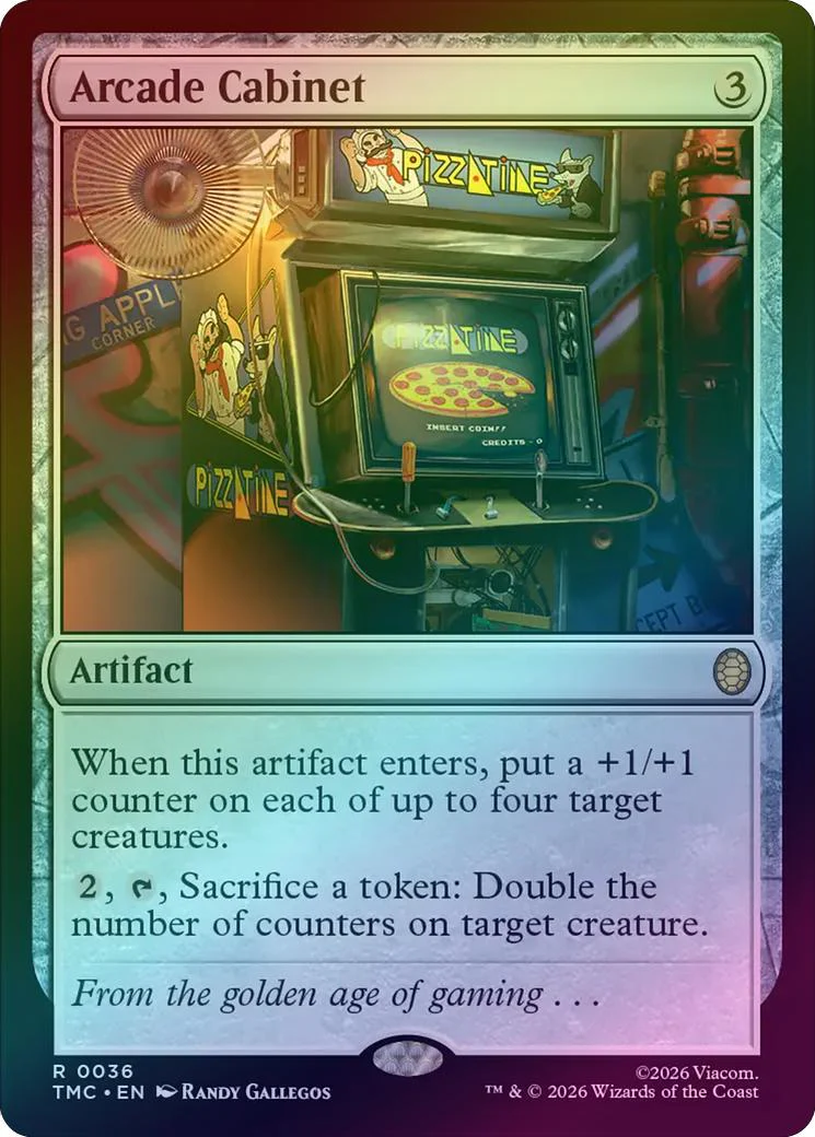 Arcade Cabinet (Surge Foil) (TMC)