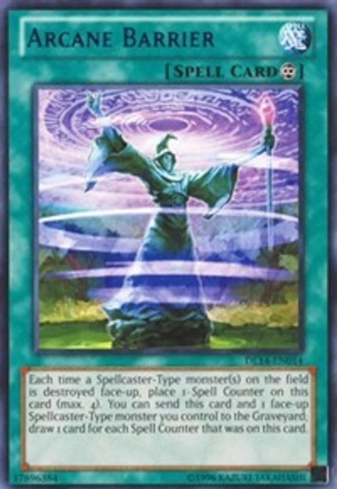 Arcane Barrier (Blue) - DL14-EN014 - Rare