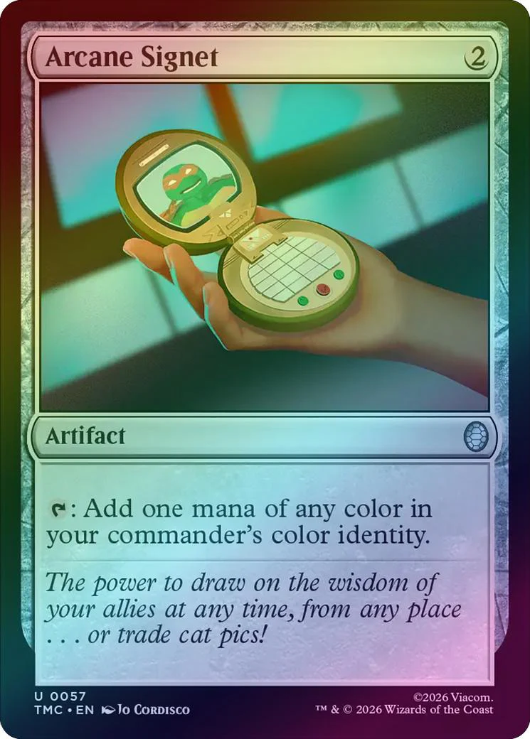 Arcane Signet (Surge Foil) (TMC)