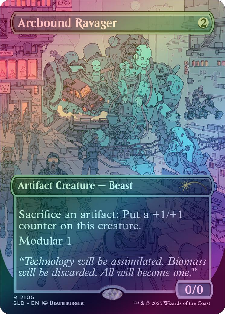 Arcbound Ravager - Featuring: DEATHBURGER (Galaxy Foil) (SLD)