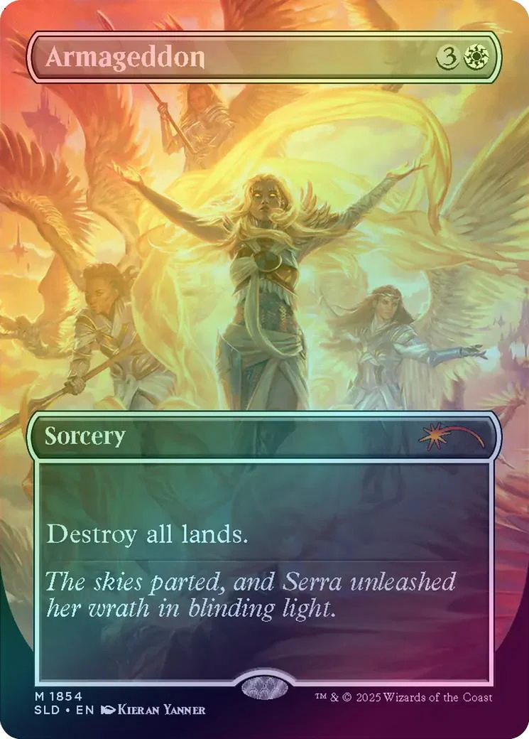 Armageddon - Artist Series: Kieran Yanner (Rainbow Foil) (SLD)