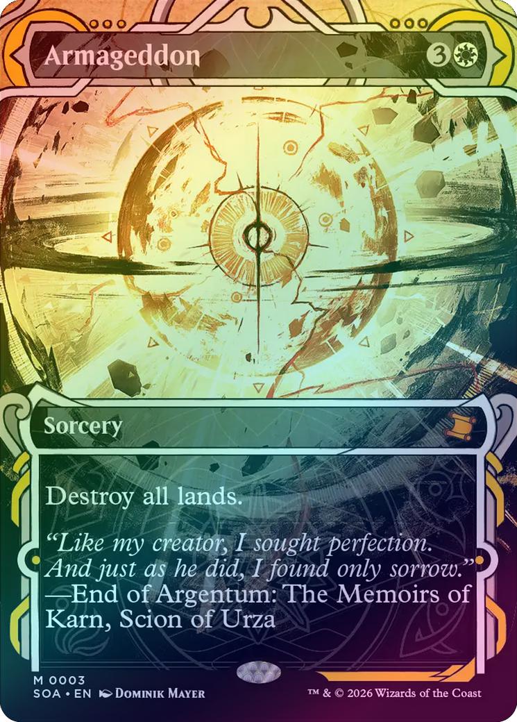 Armageddon (Foil) (SOA)