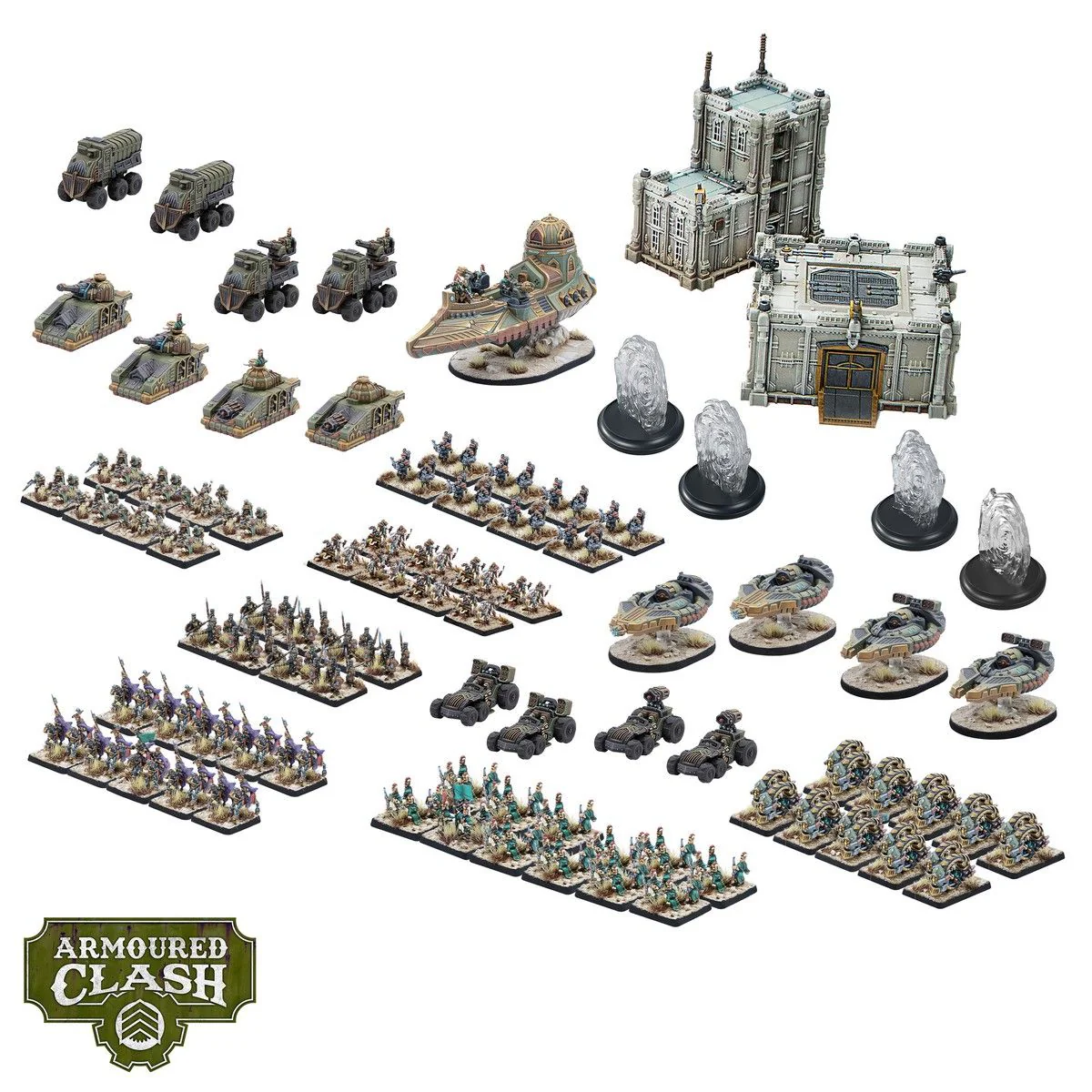 Armoured Clash - Sultanate - Faction Battlegroup Starter Set [ARM240000] - Image 2