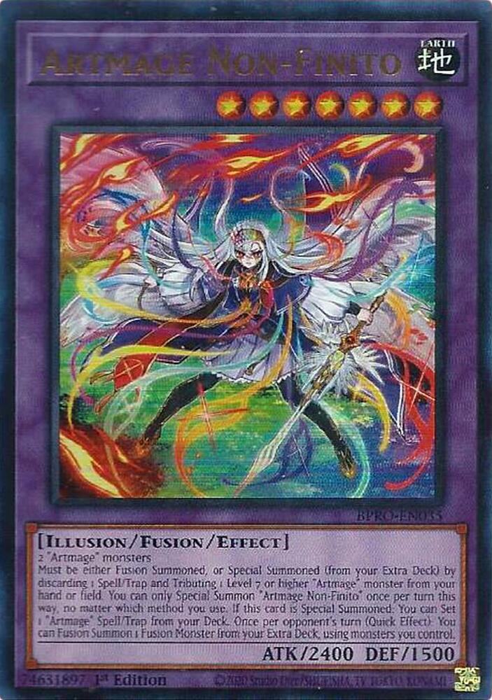 Artmage Non-Finito - BPRO-EN035 - Ultra Rare - 1st Edition