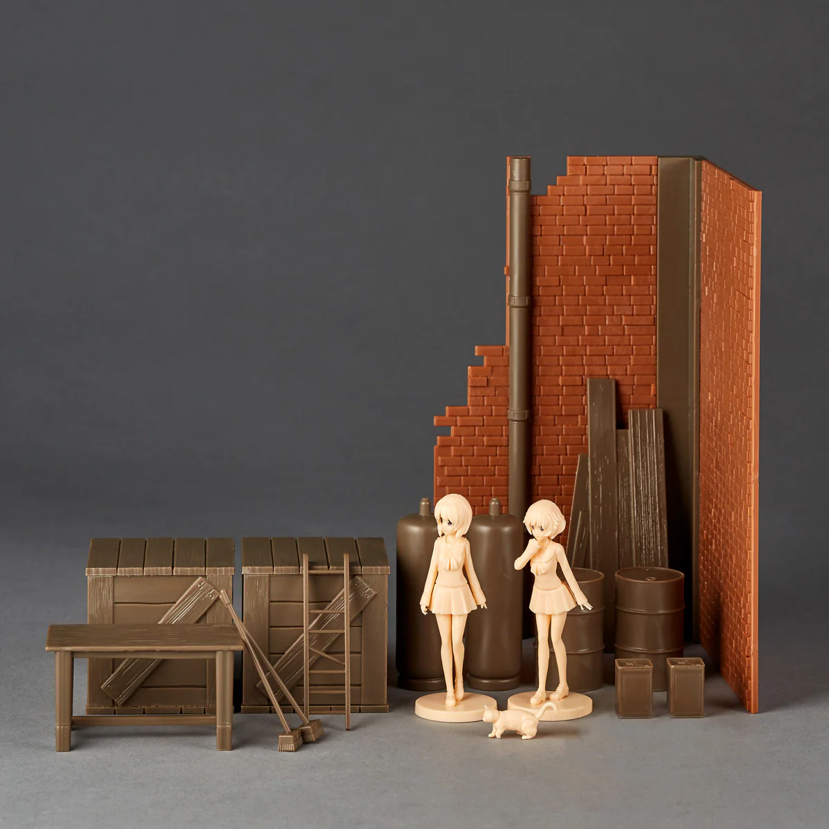 ARTPLA - Girls & Panzer Final Chapter Garage Set [A] 1/24 - Image 6