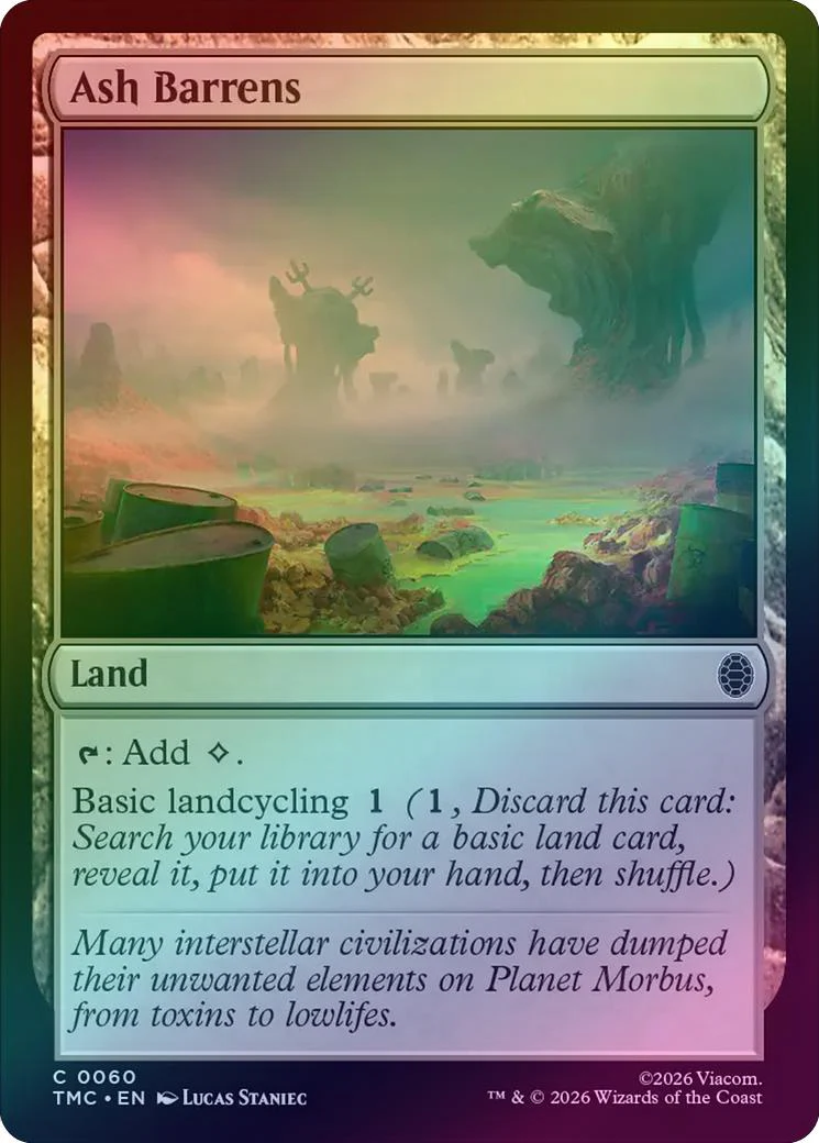 Ash Barrens (Surge Foil) (TMC)
