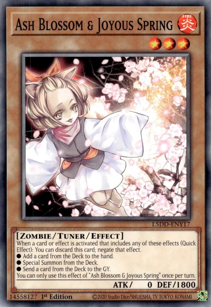 Ash Blossom & Joyous Spring (L5DD-ENY17) - L5DD-ENY17 - Common - 1st Edition