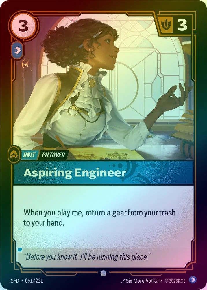 Aspiring Engineer - 061/221 - Common (Foil)