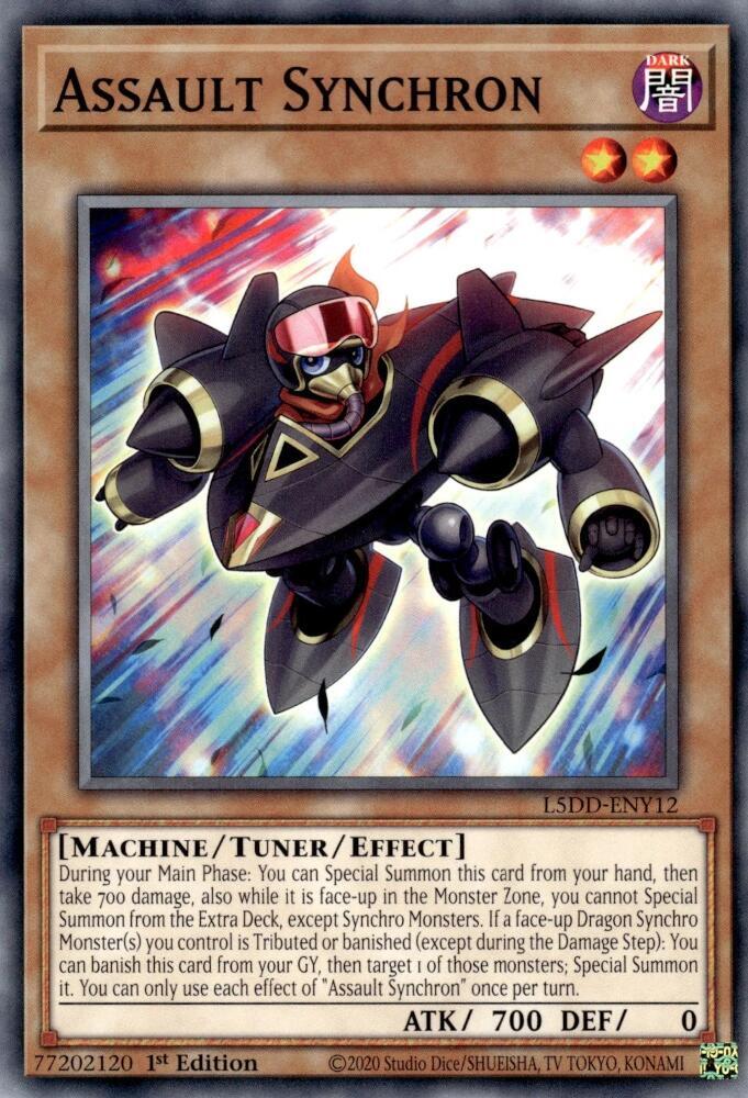 Assault Synchron - L5DD-ENY12 - Common - 1st Edition