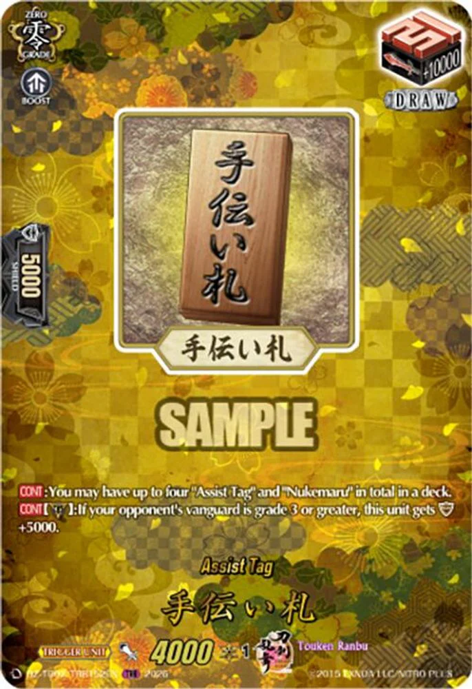 Assist Tag (TRR) - DZ-TB02/TRR152EN - TRR