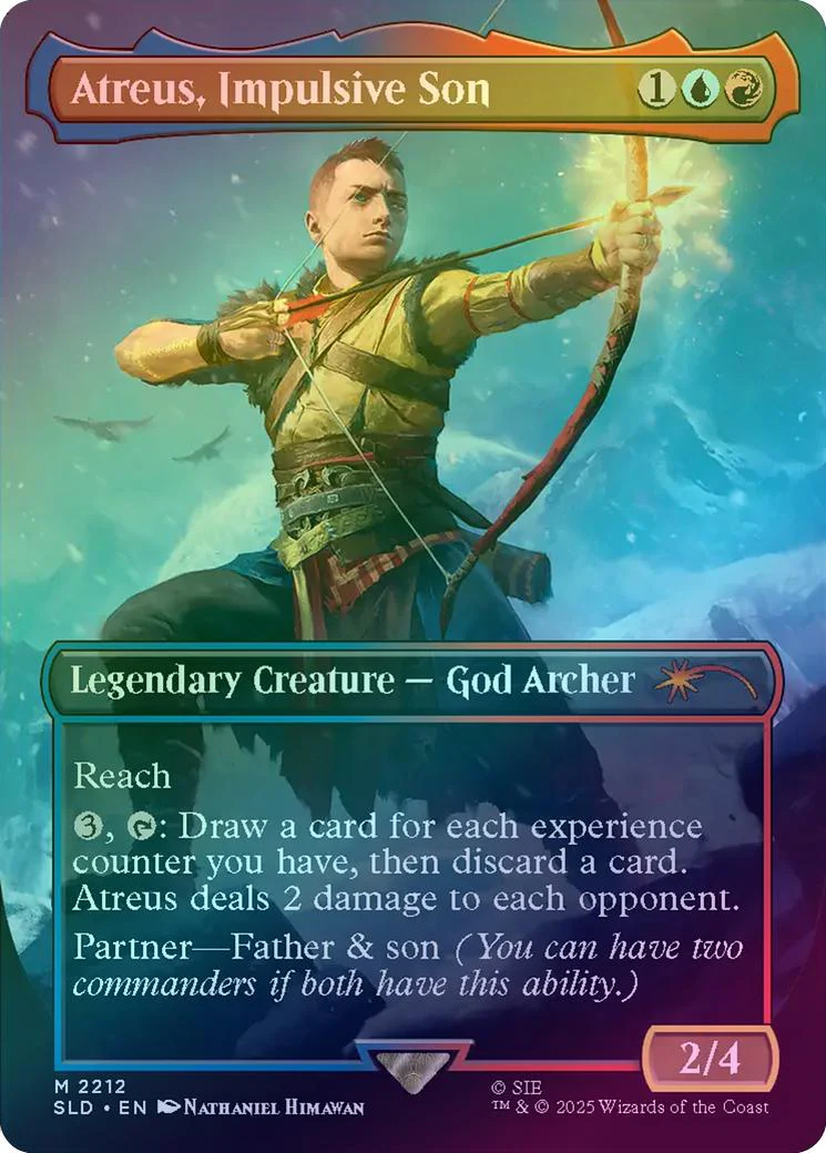 Atreus, Impulsive Son - God Of War: Norse (Rainbow Foil) (SLD)