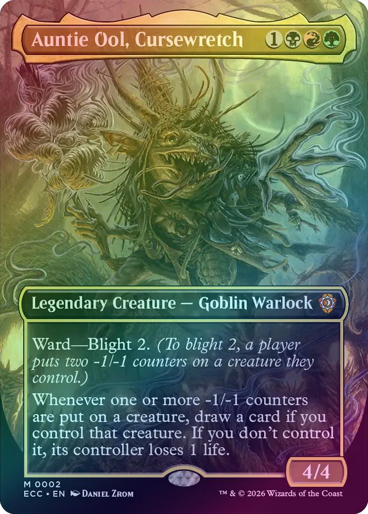 Auntie Ool, Cursewretch - Borderless (Foil) (ECC)