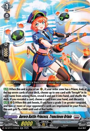 Aurora Battle Princess, Truncheon Orlain - DZ-BT11/030EN - Double Rare