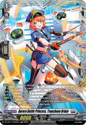 Aurora Battle Princess, Truncheon Orlain (FR) - DZ-BT11/FR20EN - Frame Rare