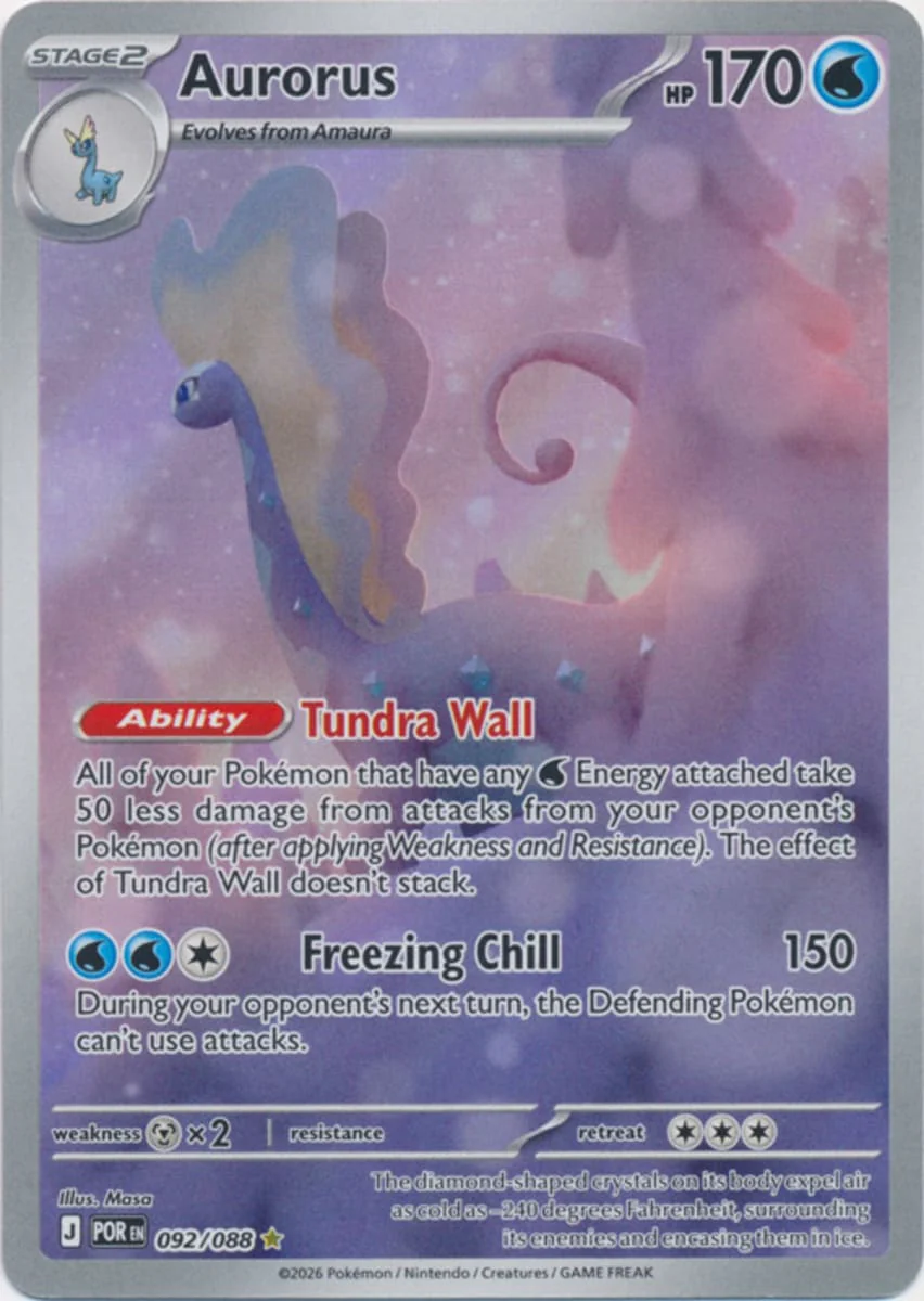 Aurorus - 092/088 - Illustration Rare