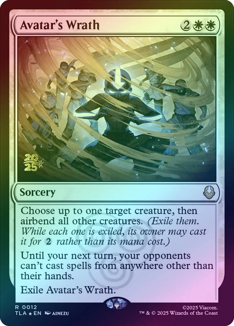 Avatar's Wrath - Prerelease Promo (Foil) (PTLA)
