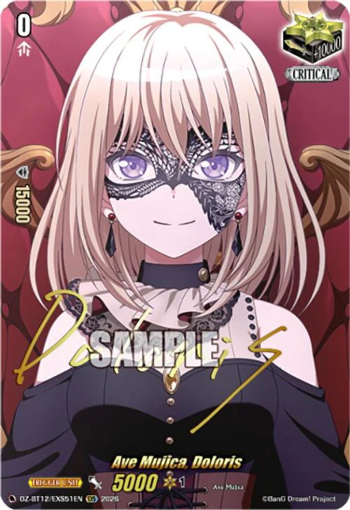 Ave Mujica, Doloris (EXS) - DZ-BT12/EXS51EN - Extra Special Rare