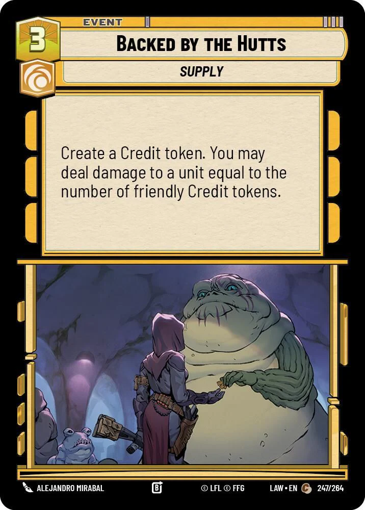 Backed by the Hutts - 247/264 - Common