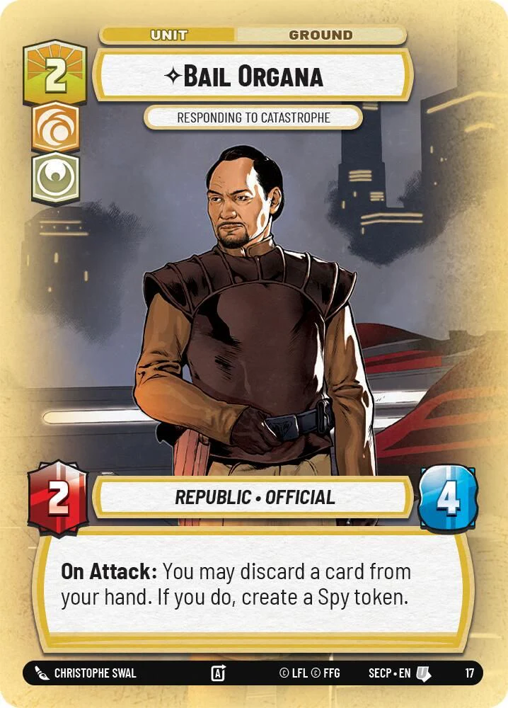 Bail Organa - Responding to Catastrophe - 17 - Uncommon